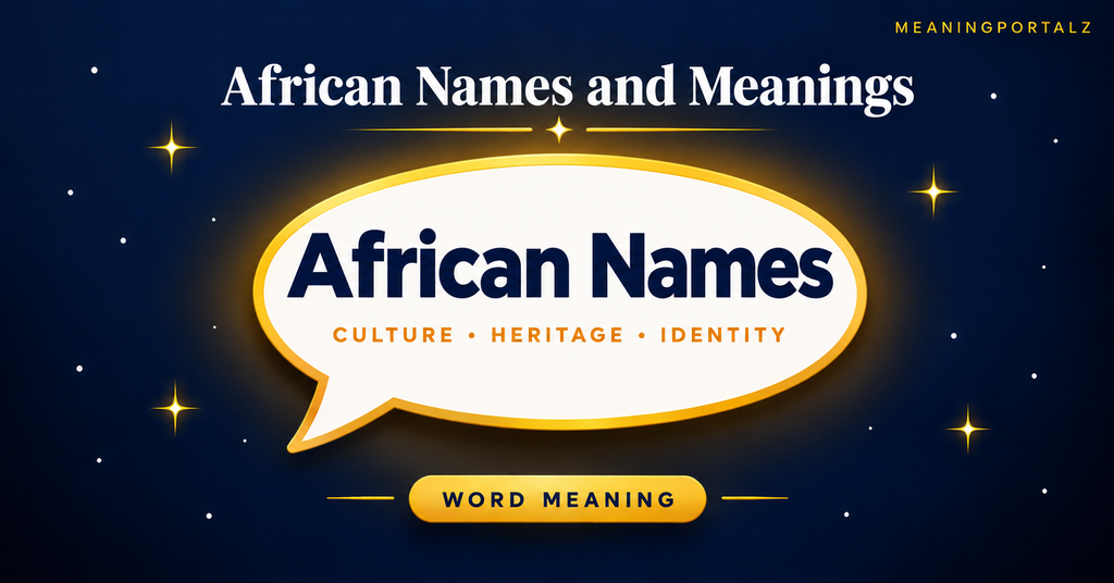 African names and meanings What Is a Popular Name in Africa?