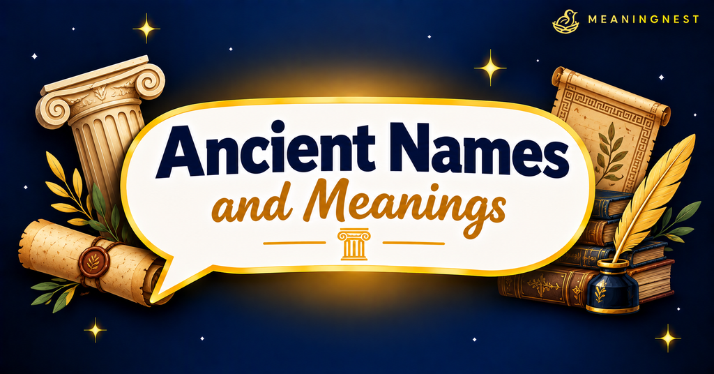 Ancient Names That Still Feel Modern