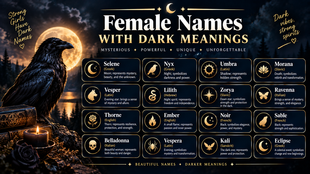 How to Choose a Dark-Themed Name