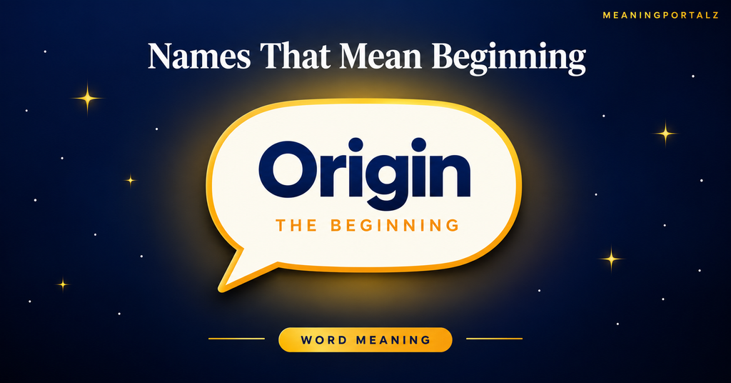 Names that mean beginning  Names Inspired by Dawn and Fresh Starts