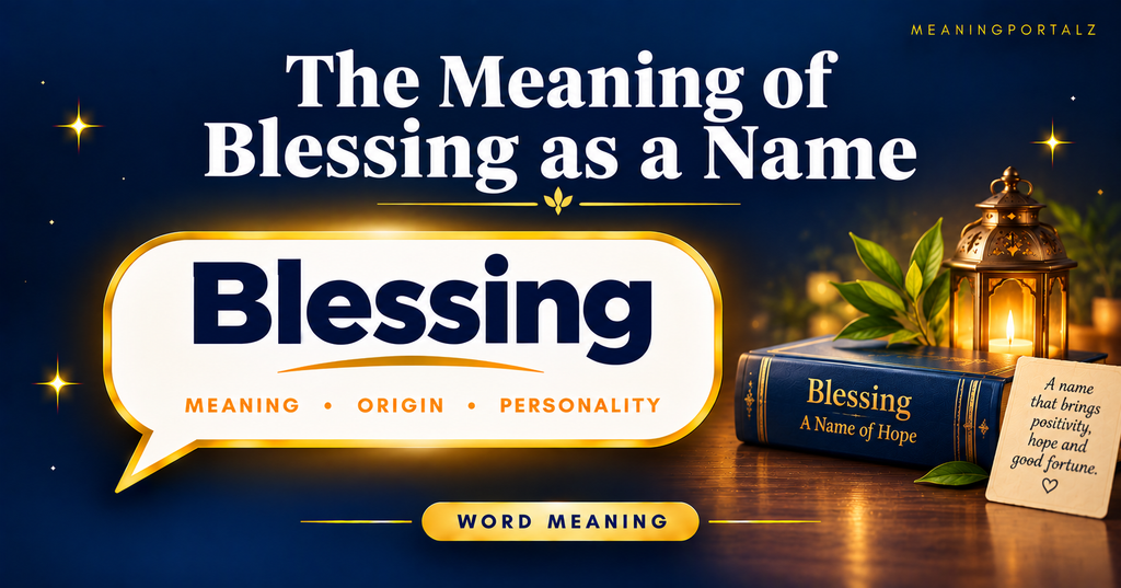 Meaning of Blessing as a Name Similar Names With a Spiritual Meaning