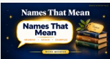 Names That Mean Create How to Choose a Name That Represents Creativity
