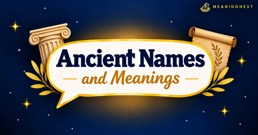 Ancient Names and Meanings