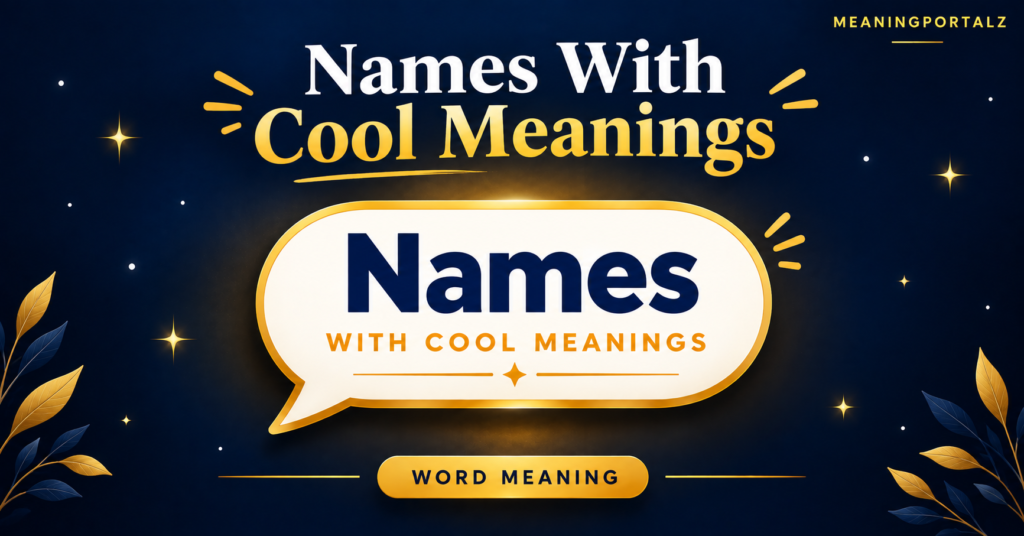Names With Cool Meanings