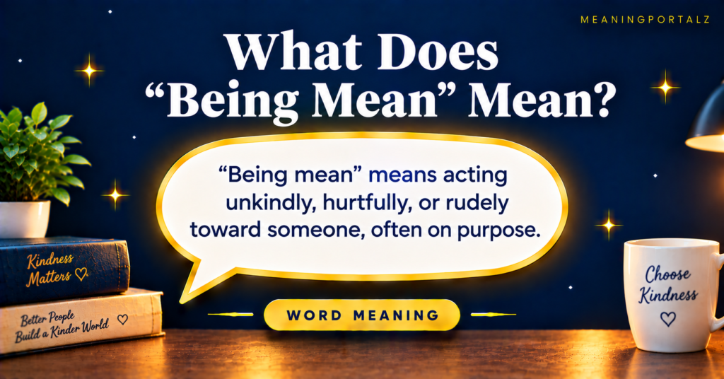 Being Mean Definition What Does “Being” Mean in Urdu?